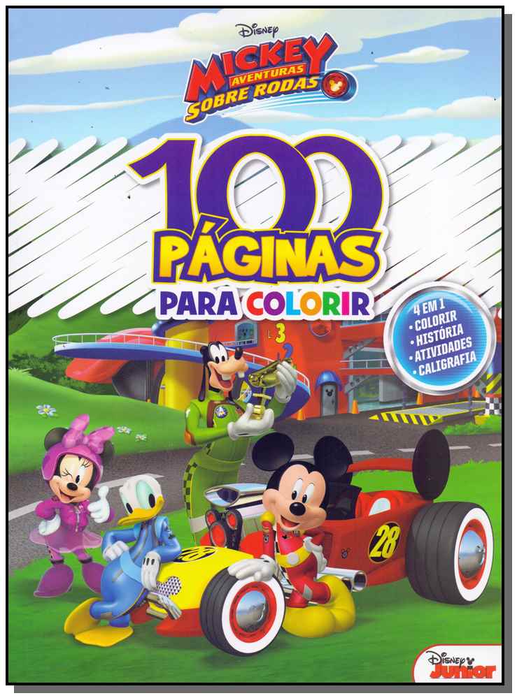 100 Páginas Para Colorir - Mickey
