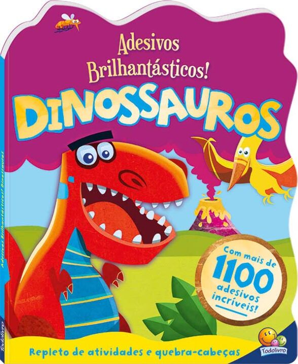 Adesivos Brilhantásticos! Dinossauros