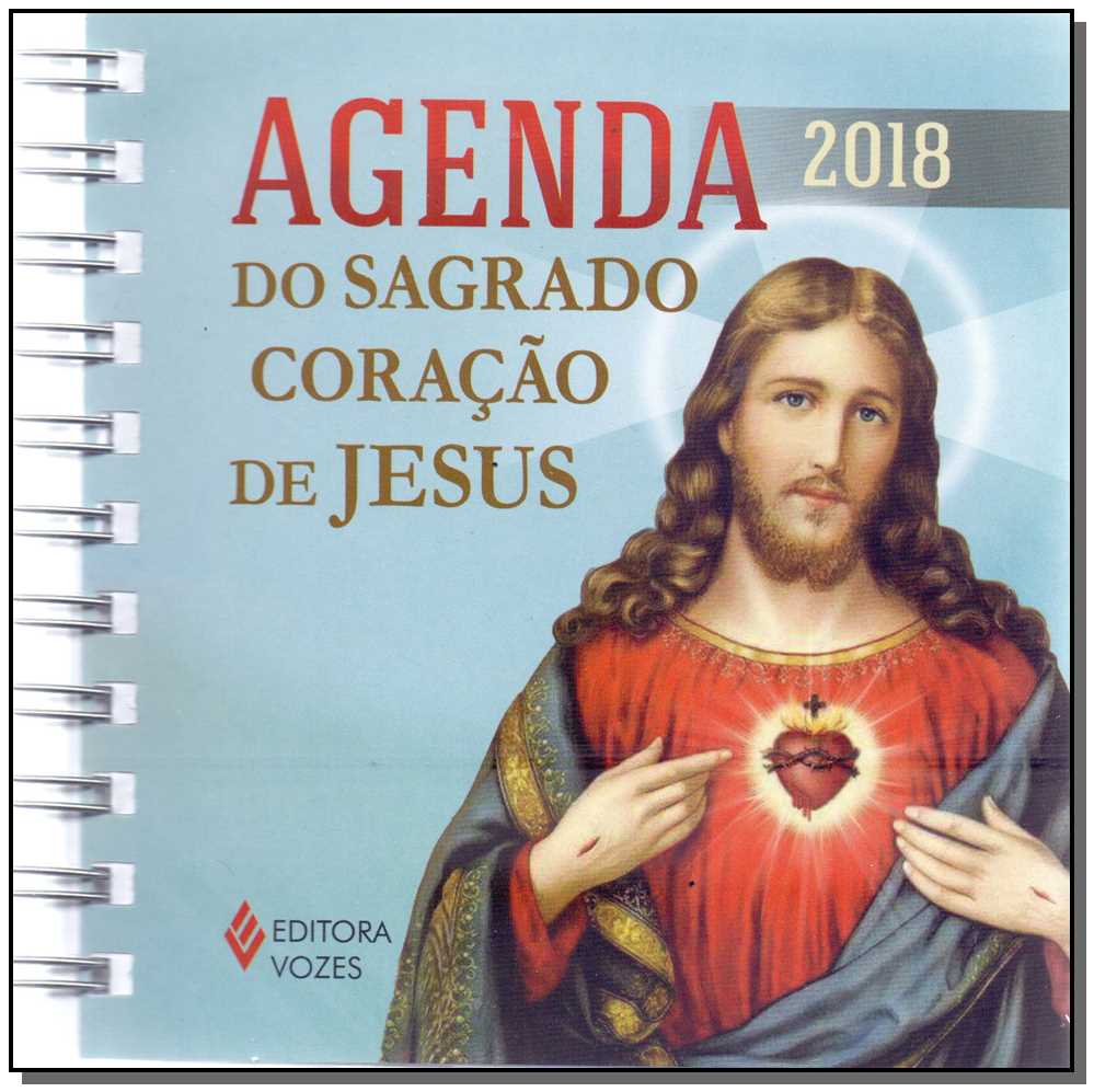 Agenda do Sagrado Coração de Jesus 2018 - Com Imagem
