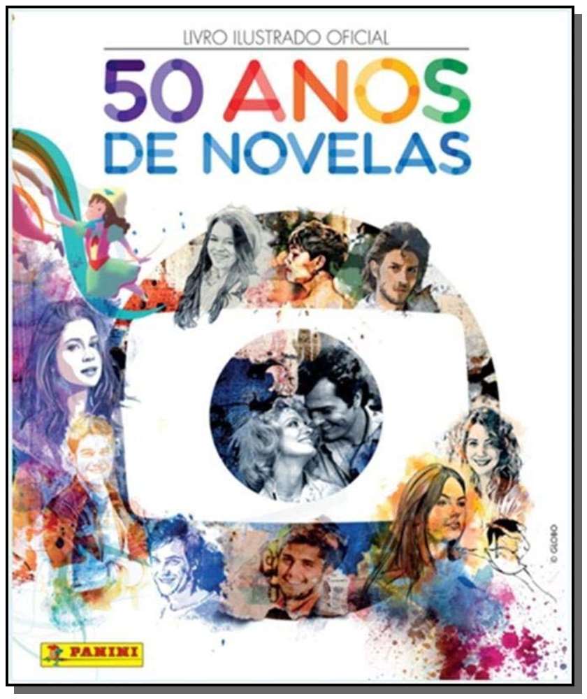 Album De Figurinhas 50 Anos De Novelas (Capa