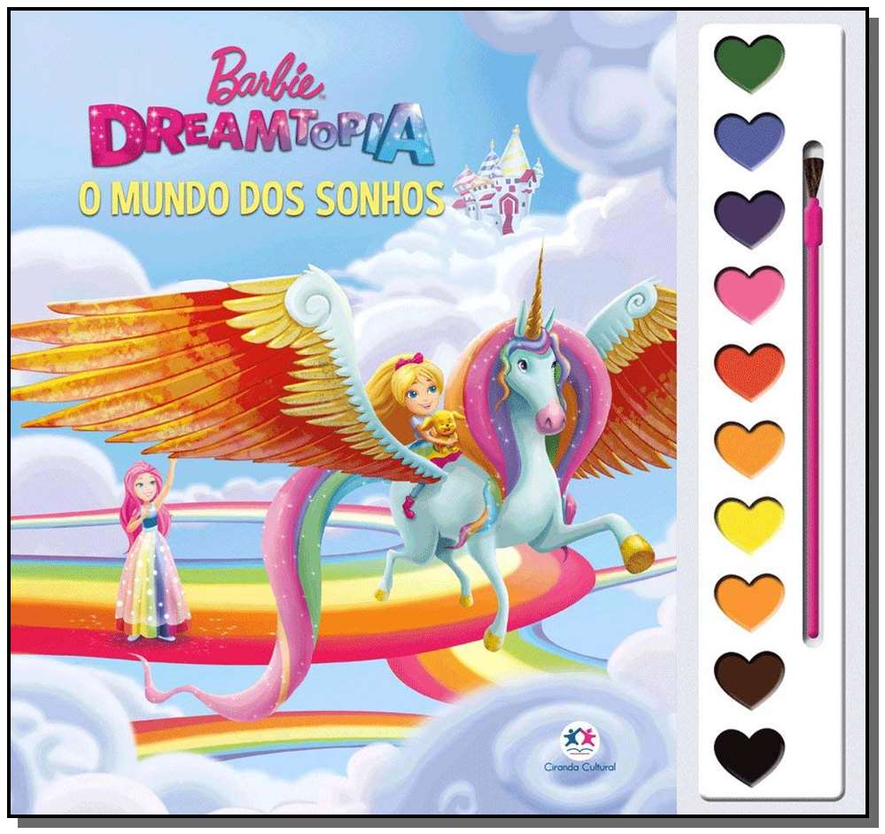 Aquarela - Barbie Dreamtopia - O Mundo dos Sonhos