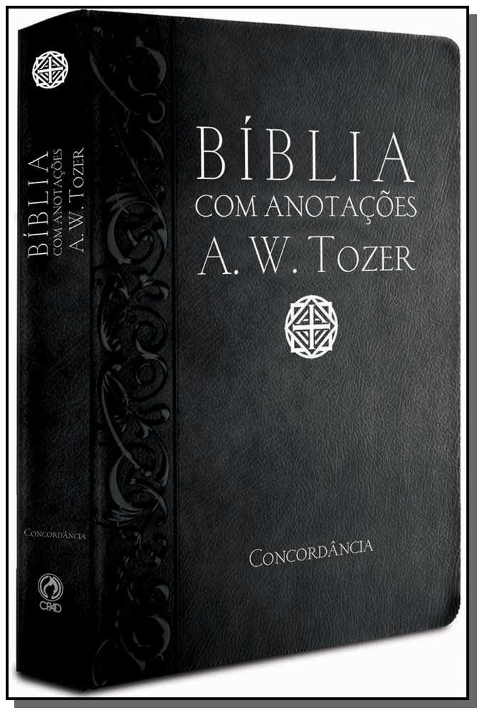 Biblia a w Tozer - Media Luxo Com Anotacoes (Azul)