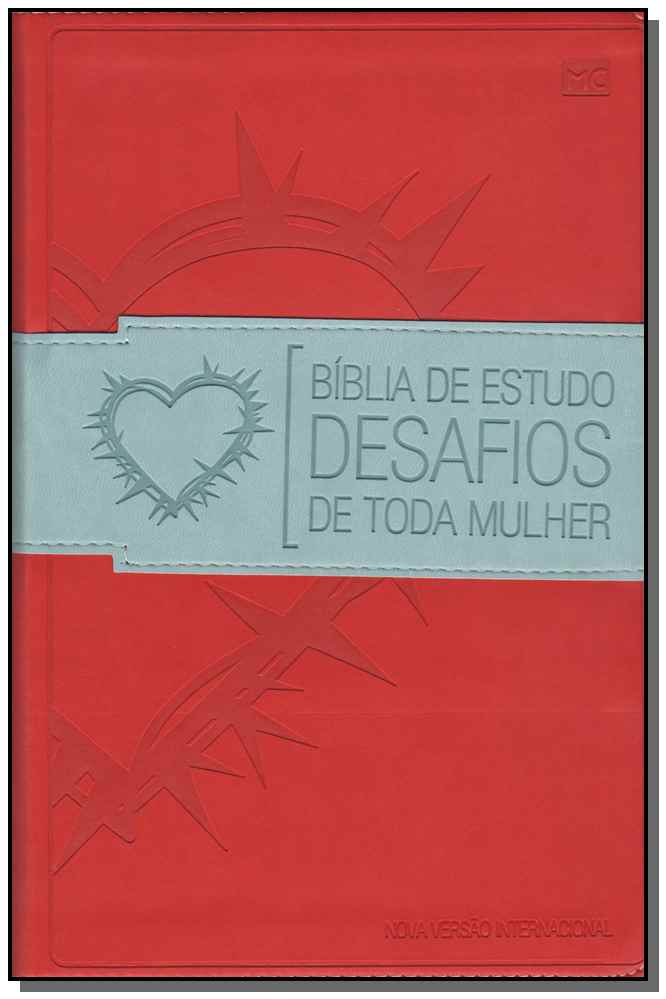 Bíblia de Estudo - Desafios de Toda Mulher - (Vermelha)