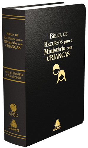 Bíblia De Recursos Para o Ministério Com Crianças - Luxo Pu Preta