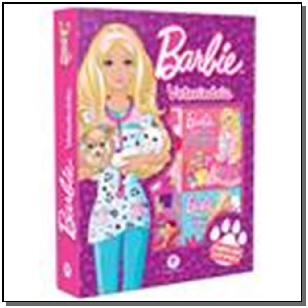 Box Com Janela Barbie Veterinaria - 06 Vols