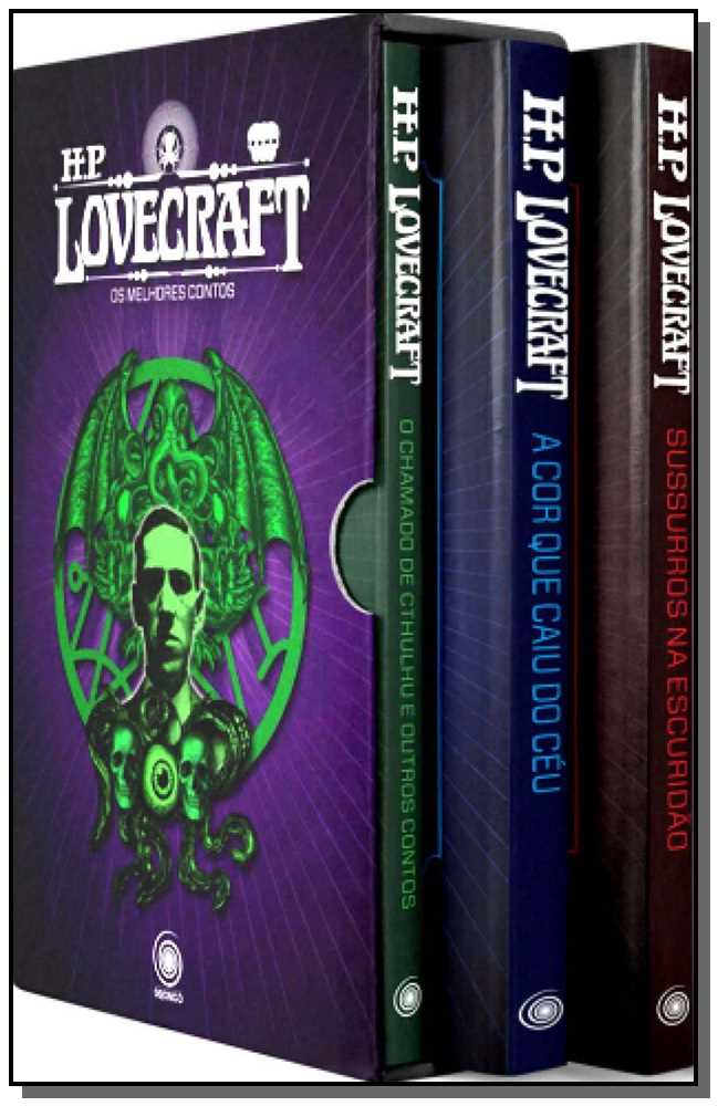 Box - HP Lovecraft - Os Melhores Contos  - 3 Vols