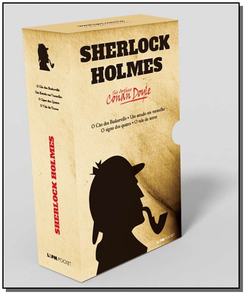 Caixa especial Sherlock Holmes