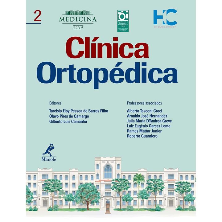 Clínica Ortopédica 2 volumes - Hospital das Clínicas Faculdade de Medicina HC FMUSP