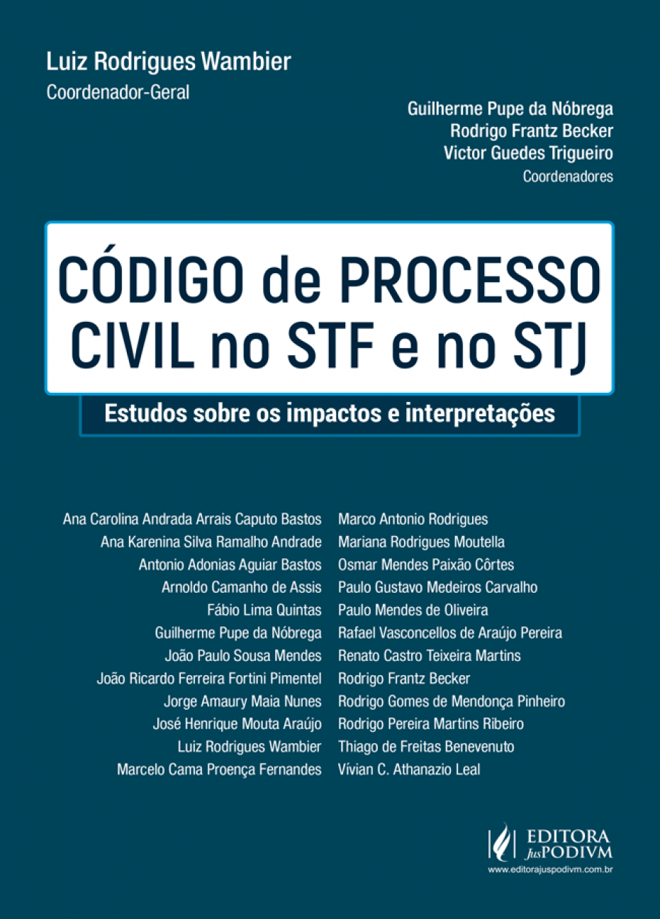 Código de Processo Civil no STF e no STJ - 01Ed/18