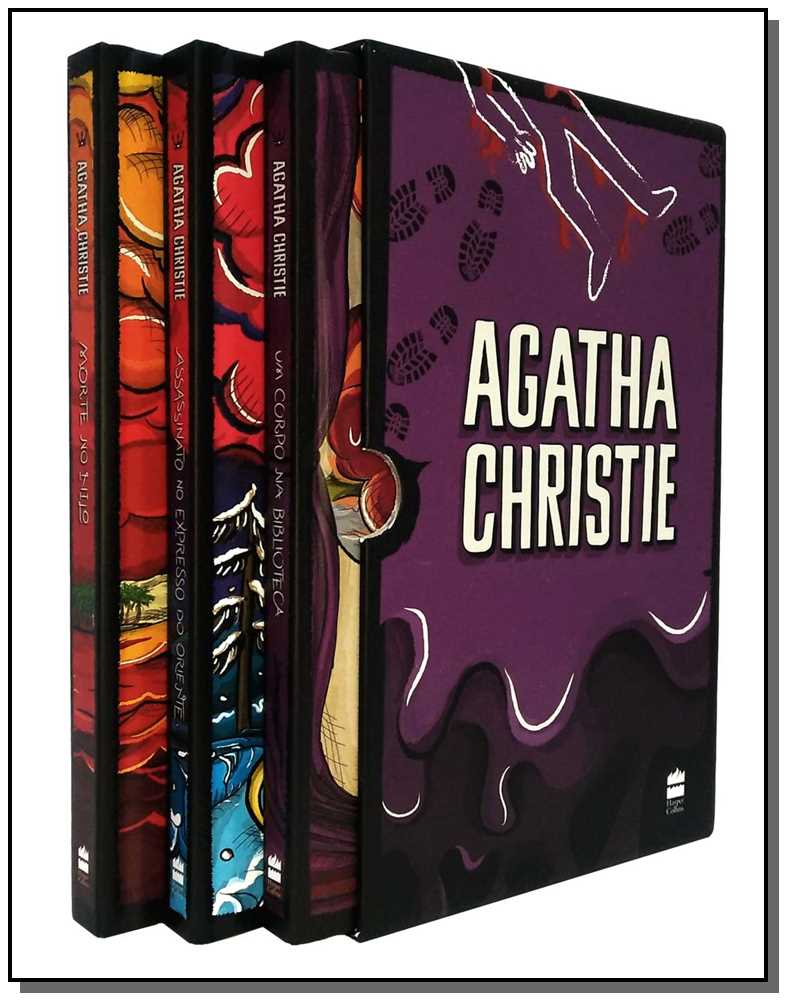 Col. Agatha Christie - Box 1 - 3 Vol. (Roxo)