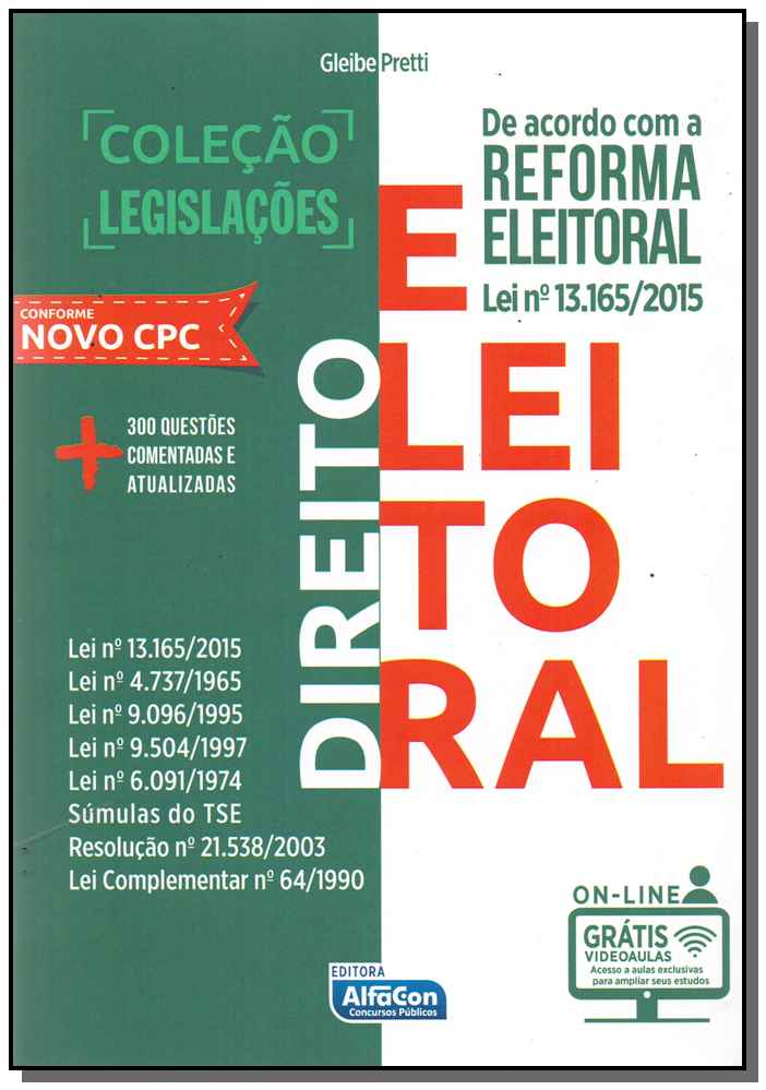 Colecao Legislacao - Direito Eleitoral