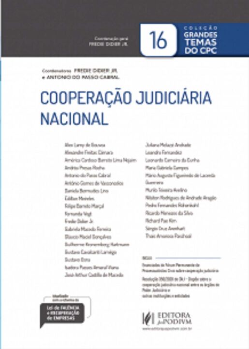 Cooperação Judiciária Nacional - 01Ed/21