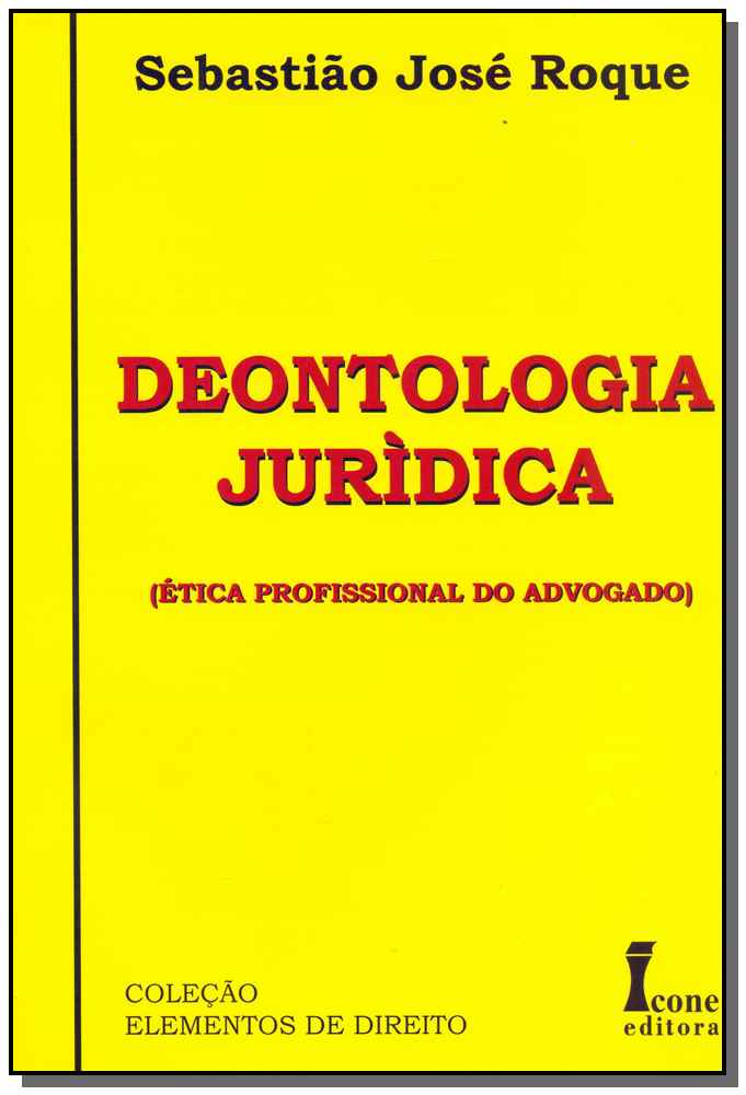 Deotologia Jurídica - 01Ed/09