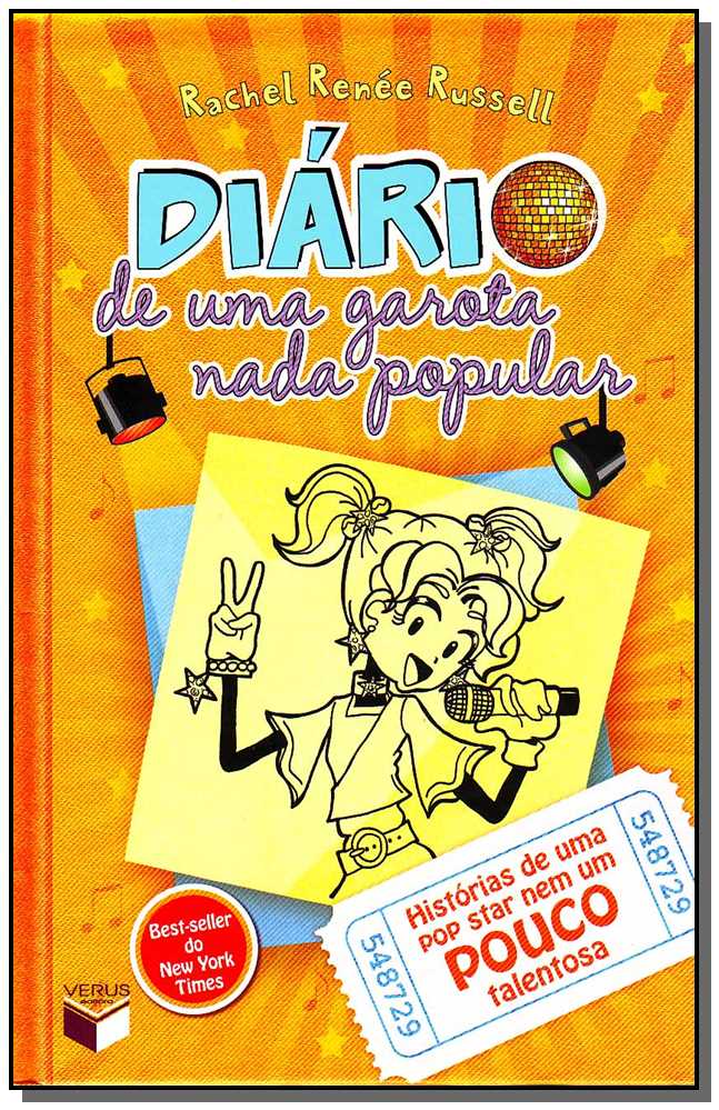 Diario De Uma Garota Nada Pop. Vol. 03 Laranja