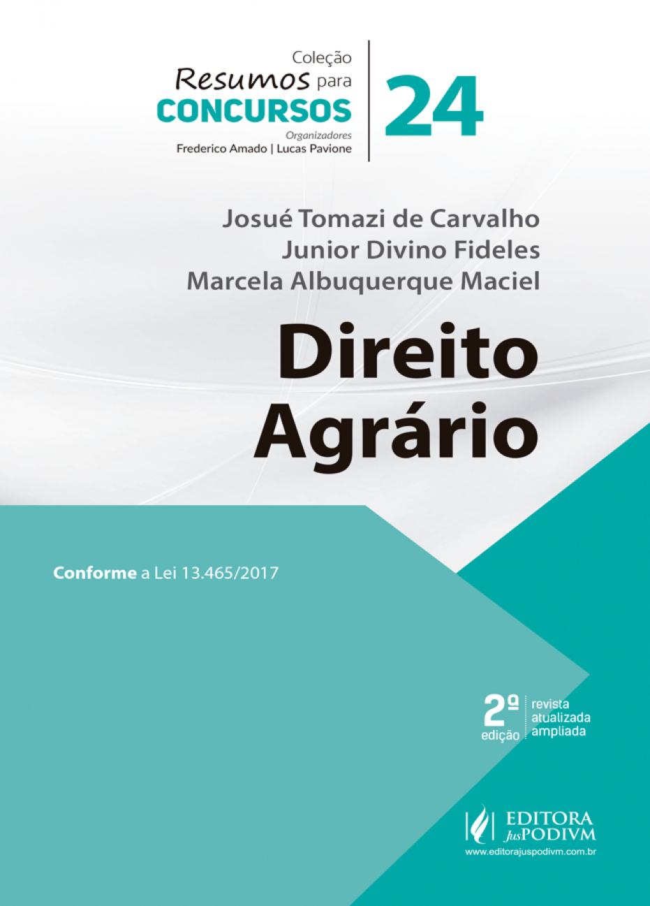 Resumos Para Concursos - Vol. 24 - Direito Agrário - 02Ed/18