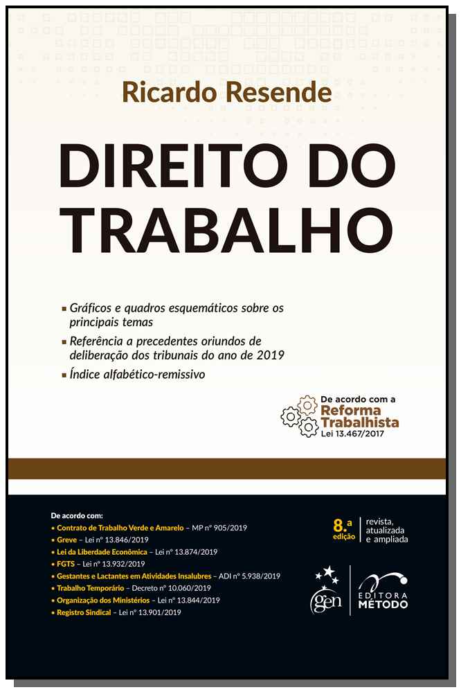 DIREITO DO TRABALHO - (METODO)