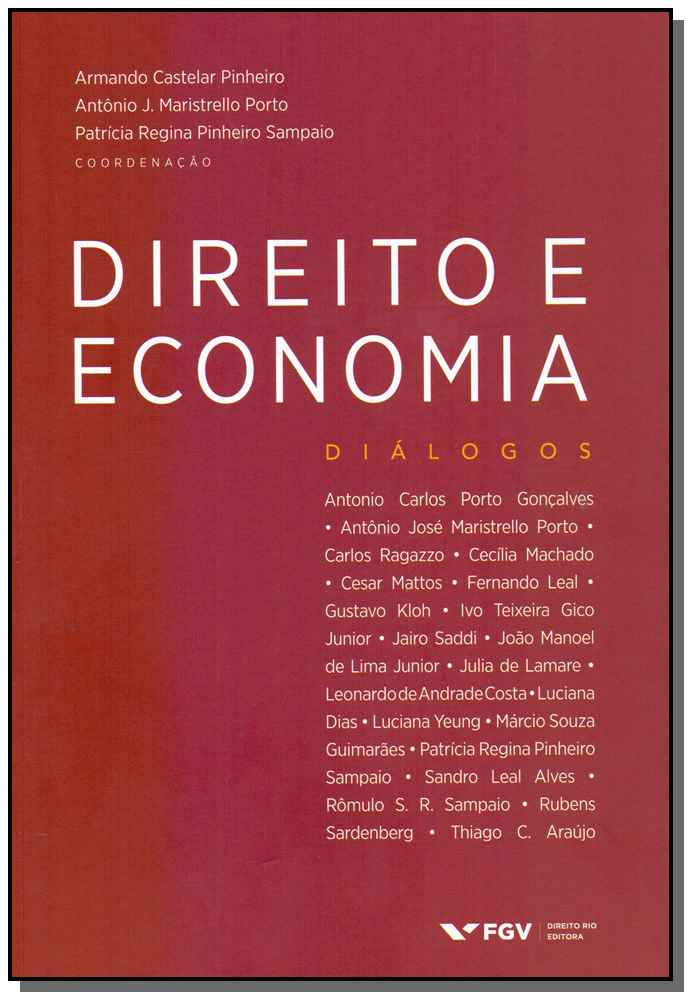 Direito e Economia: Diálogos - 01Ed/19