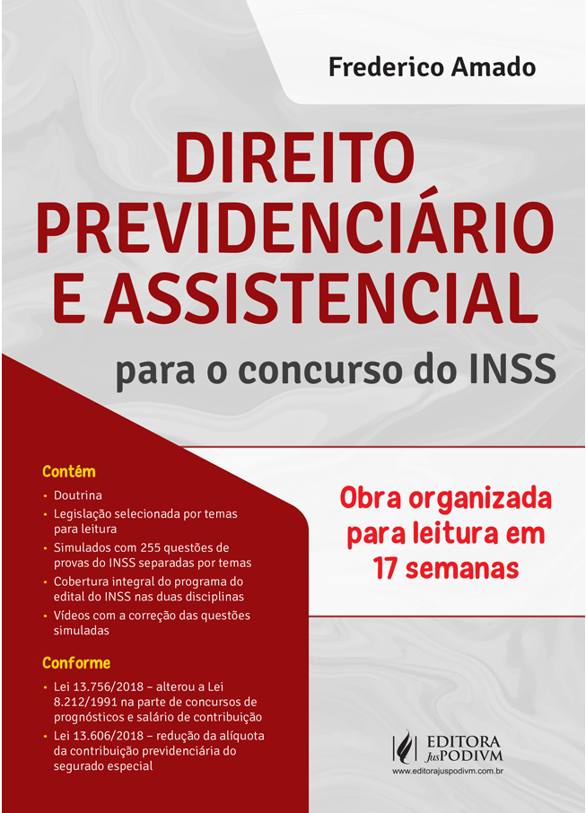 Direito Previdenciário e Assistencial Para o Concurso do INSS - 01Ed/19