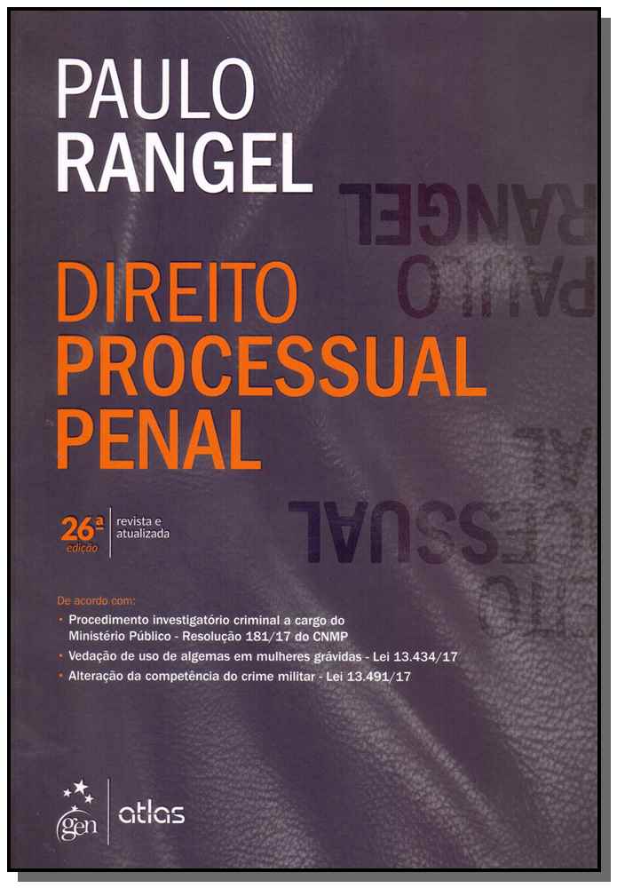 Direito Processual Penal - 26Ed/18