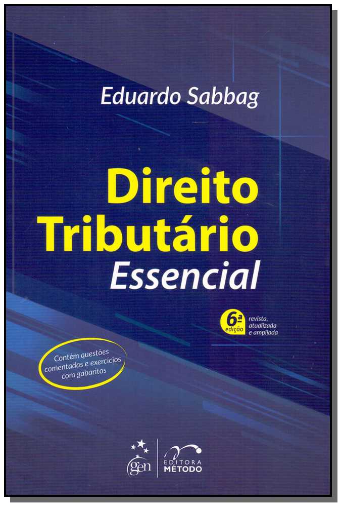 Direito Tributário Essencial - 06Ed/18