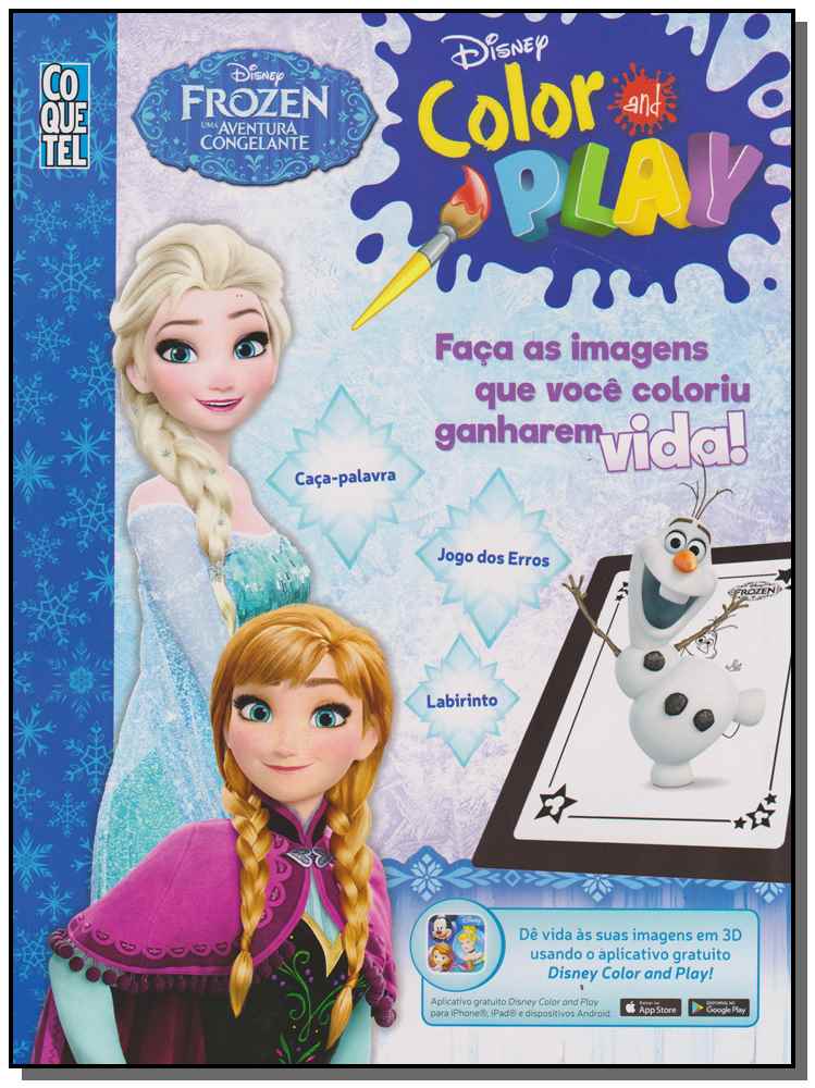 Disney Frozen - Color And Play