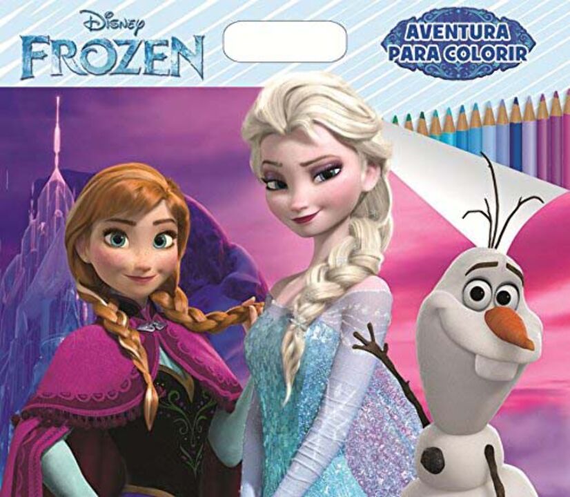 Disney Frozen - Megalivros Aventura P/ Colorir