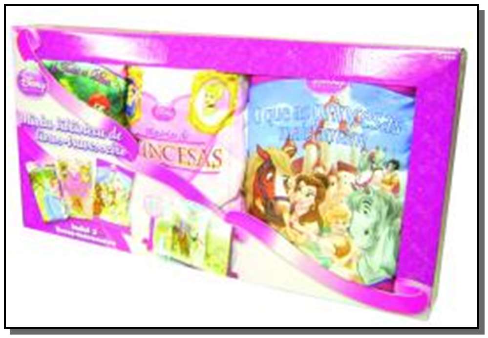 Disney - Livro Travesseiro - Box Com 3