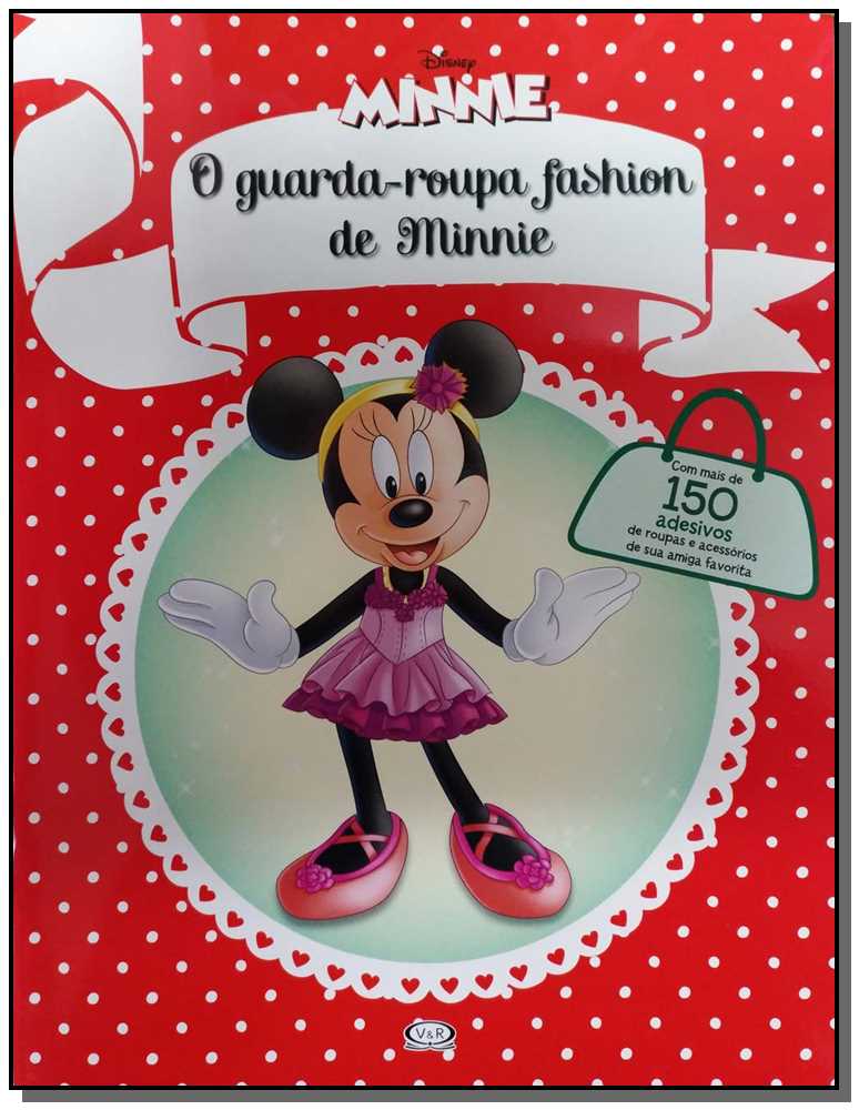 Disney Minnie: O Guarda-Roupa Fashion de Minnie - 150 Adesivos