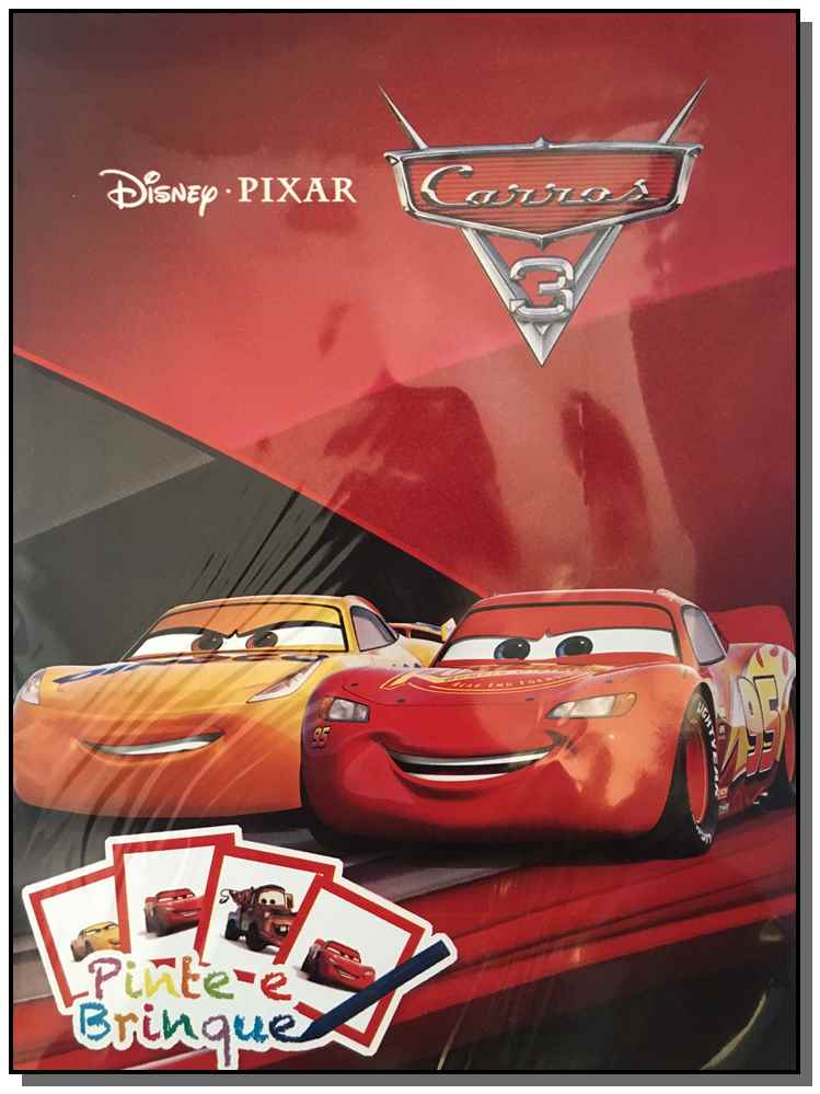 Disney - Pinte e Brinque - Carros 3