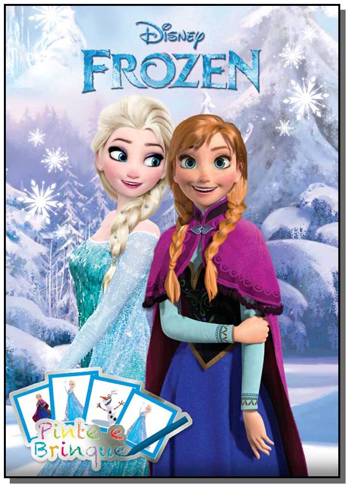 Disney - Pinte e Brinque -  Frozen