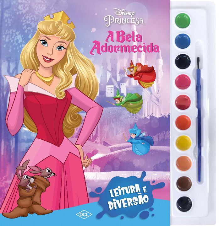 Disney Princesa - A Bela Adormecida - (Aquarela)