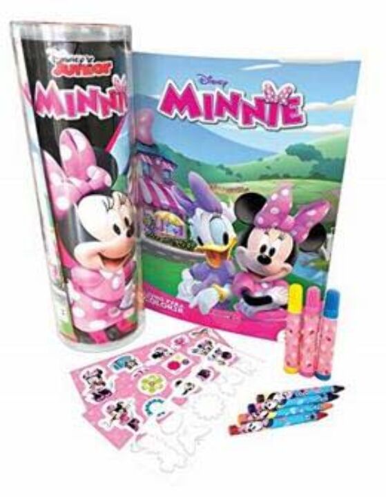 Disney - Tubo Histórias Para Colorir - Minnie