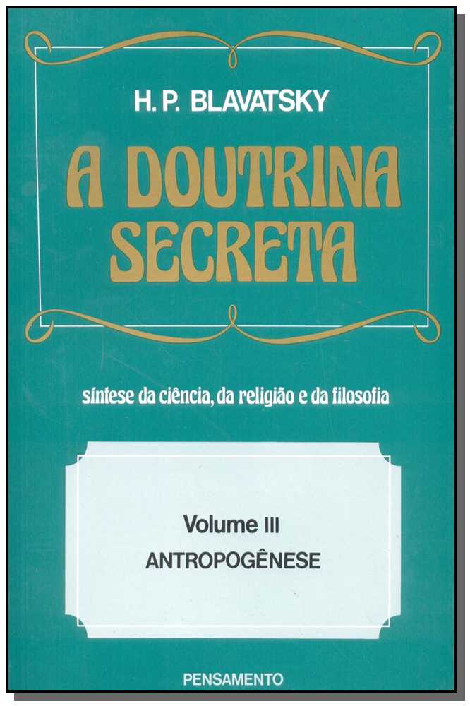 Doutrina Secreta, a - Vol.3