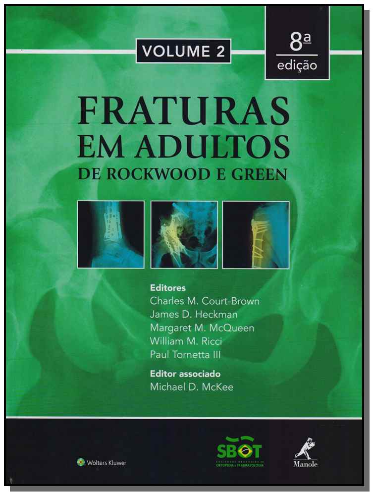 Fraturas em Adultos de Rockwood e Green - Vol.1 - 08Ed/16