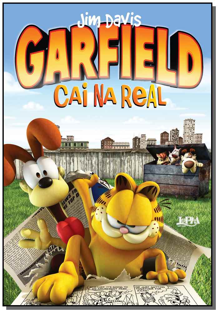 Garfield cai na real
