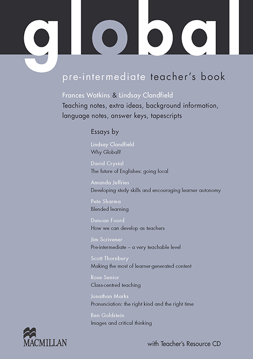 Global Teachers Book With Resource CD-Pre-Int. - 01ed/10