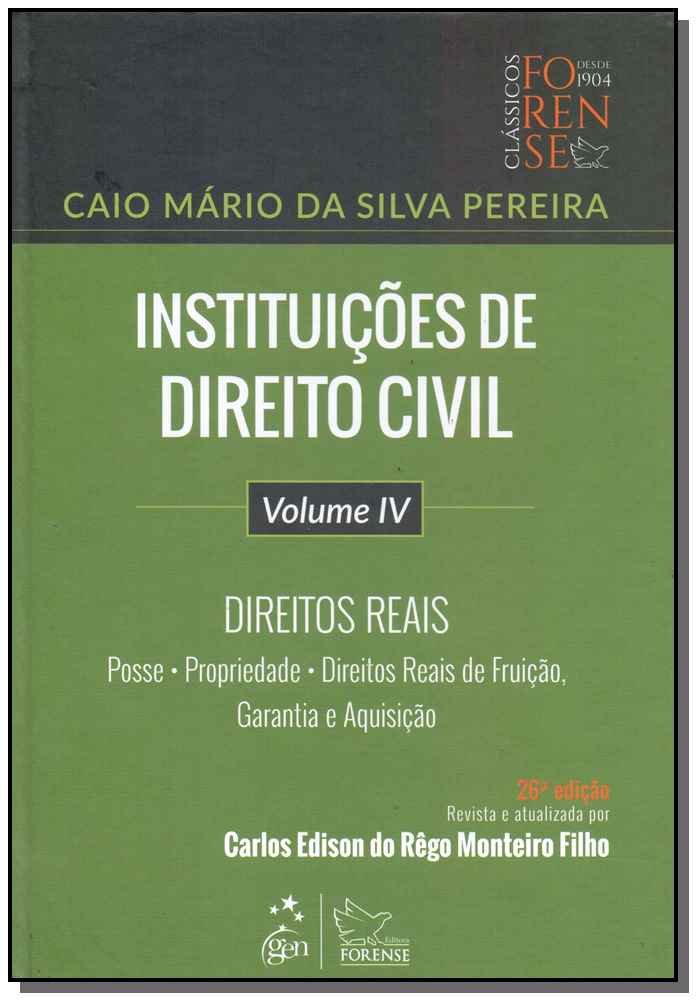 Instituições de Direito Civil - Vol.4 - 26Ed/18