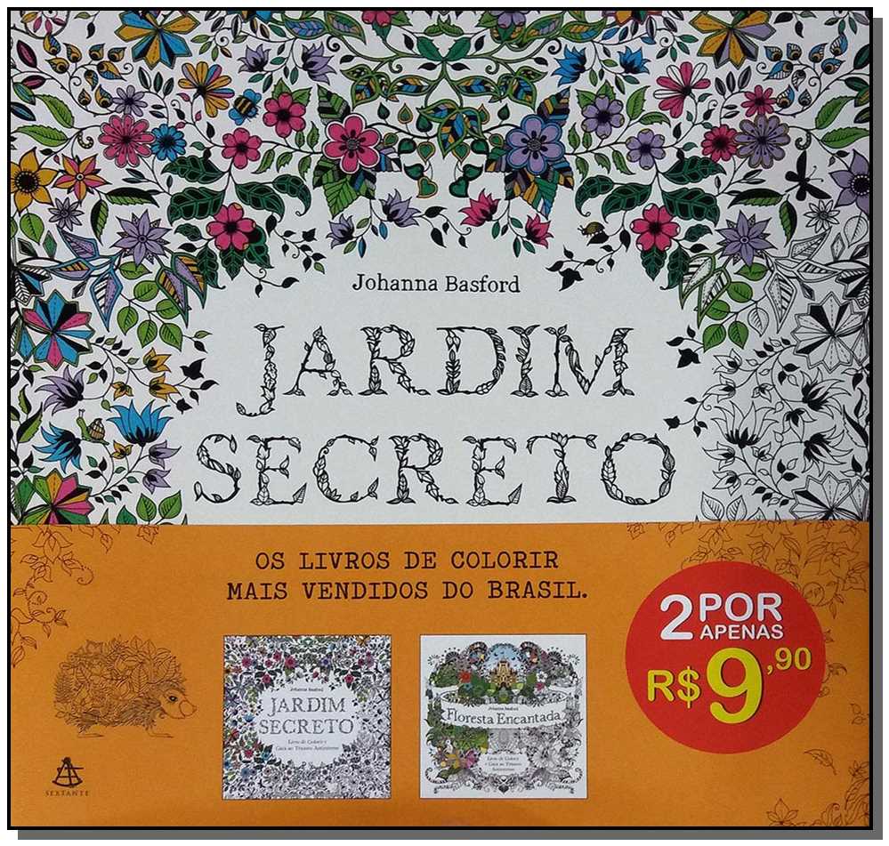 Kit - Jardim Secreto + Floresta Encantada