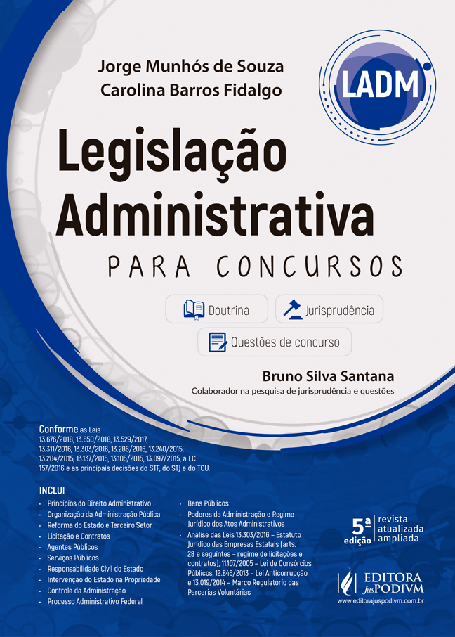 Legislação Administrativa Para Concursos - 05Ed/19