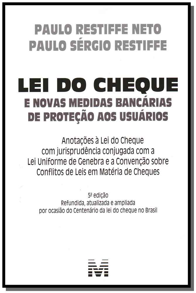 Lei do Cheque - 05 Ed. - 2012