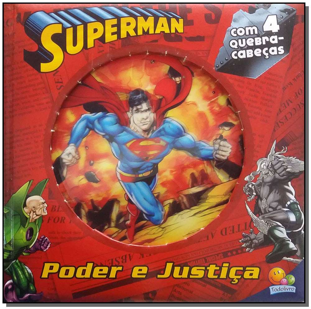 Lenticular 3D: Superman-poder e Justica