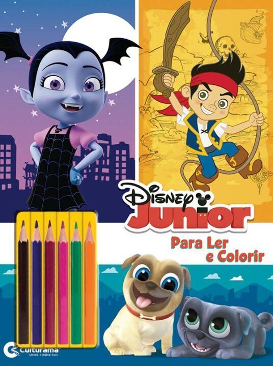 Ler e Colorir Blister Disney Junior