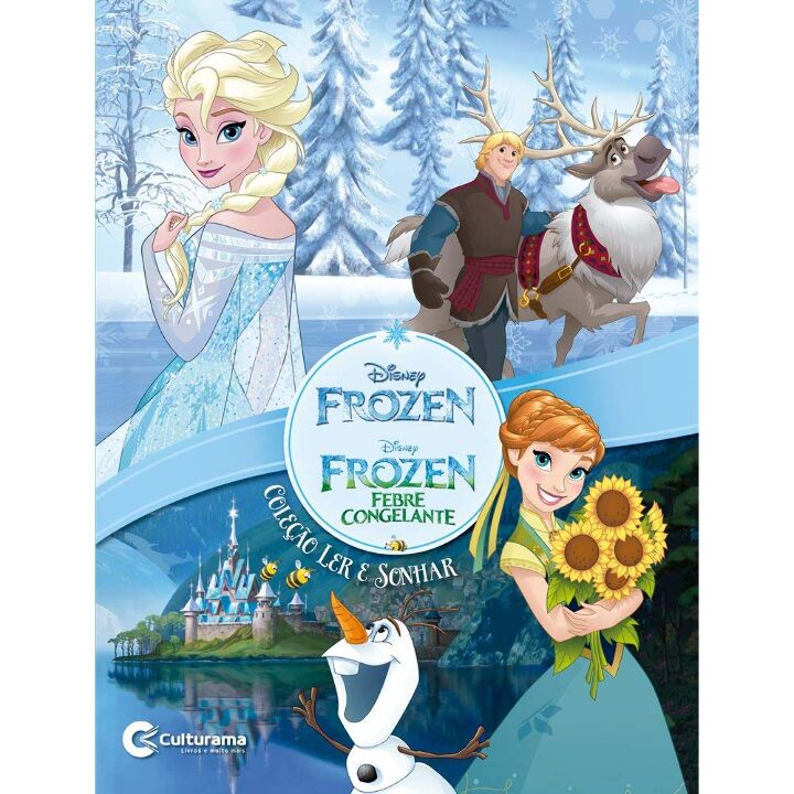 Ler e Sonhar Disney Frozen