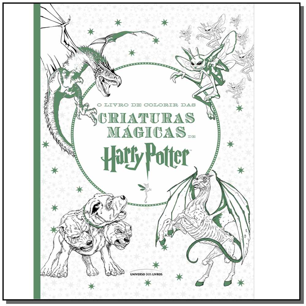 Livro de Colorir das Criaturas Mágicas de Harry Potter, O - Vol. 2