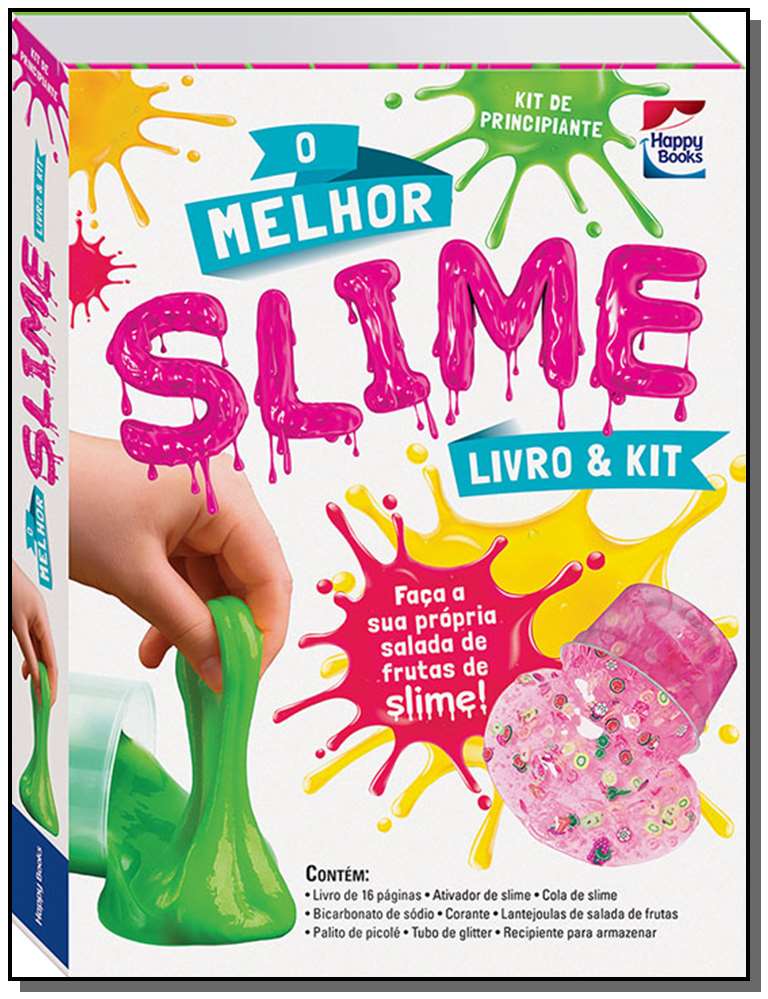 Livro & Kit: Melhor Slime, O