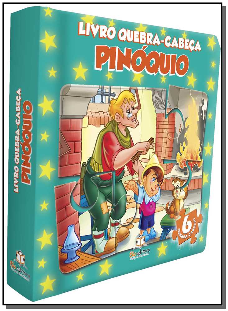Livro Quebra Cabeca - Pinoquio