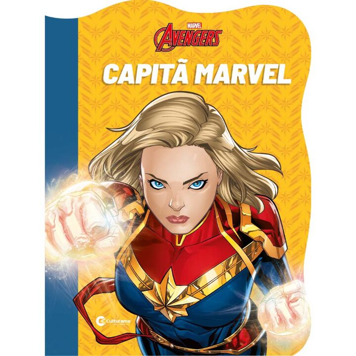 Livro Recortado Marvel - Capitã Marvel