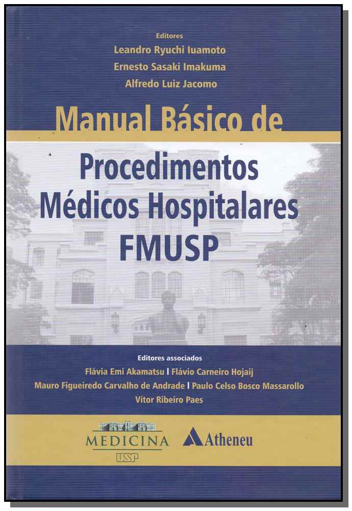 Manual Basico P. Med. Hospitalares Fmusp - 01Ed/17