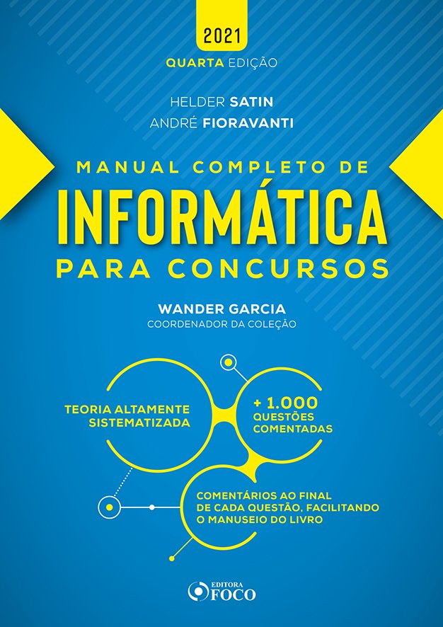 Manual Completo De Informática Para Concursos - 4ª Ed - 2021