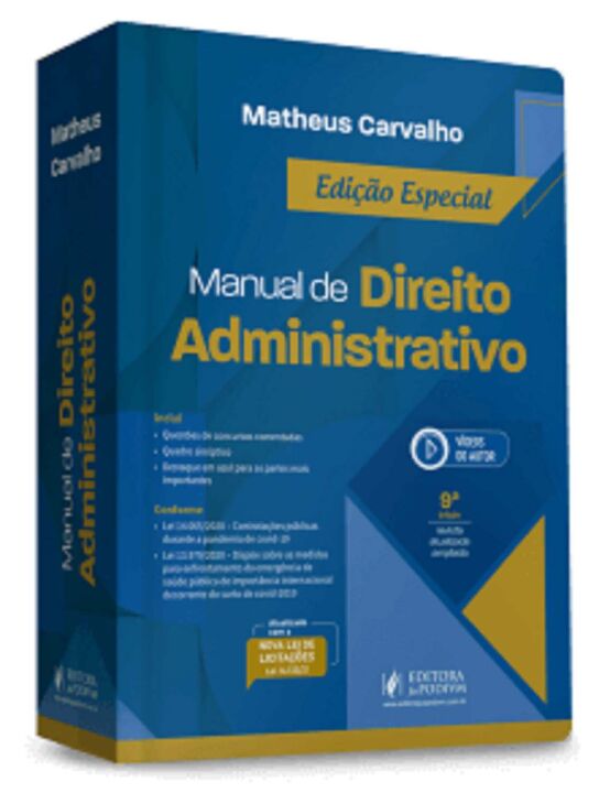 Manual de Direito Administrativo - 09ED/21